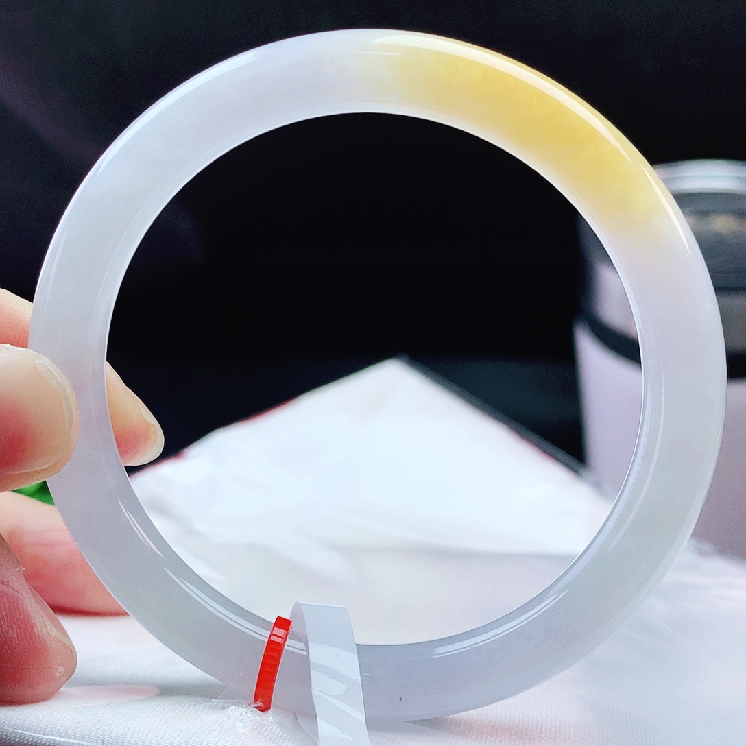 未镶嵌手镯翡翠56美人条