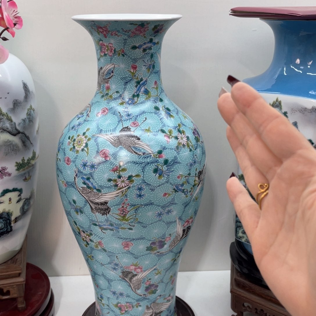 摆件景德镇陶瓷现代工艺品摆件