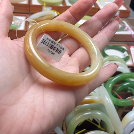 【闪购商品】和田玉手镯未镶嵌55.5