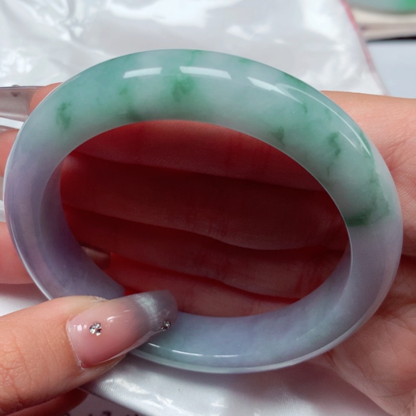 【闪购商品】翡翠手镯未镶嵌56圈