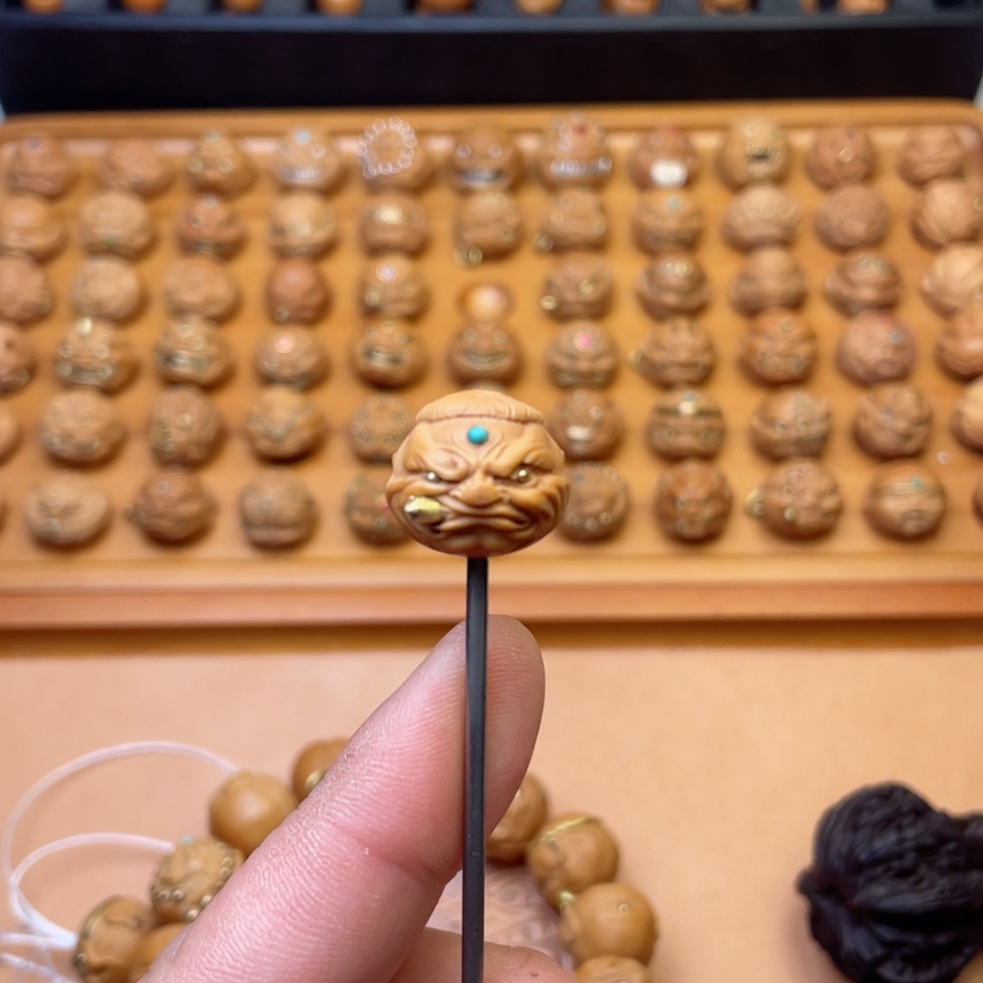 猴头核桃手串猴头核桃梵谷烟鬼