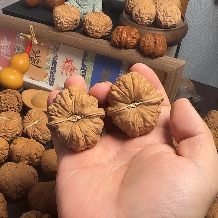 吊坠文玩核桃43福利练手红皮南瓜