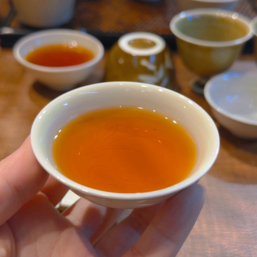 微瑕小普洱杯 50cc 水草鸭  全手薄胎