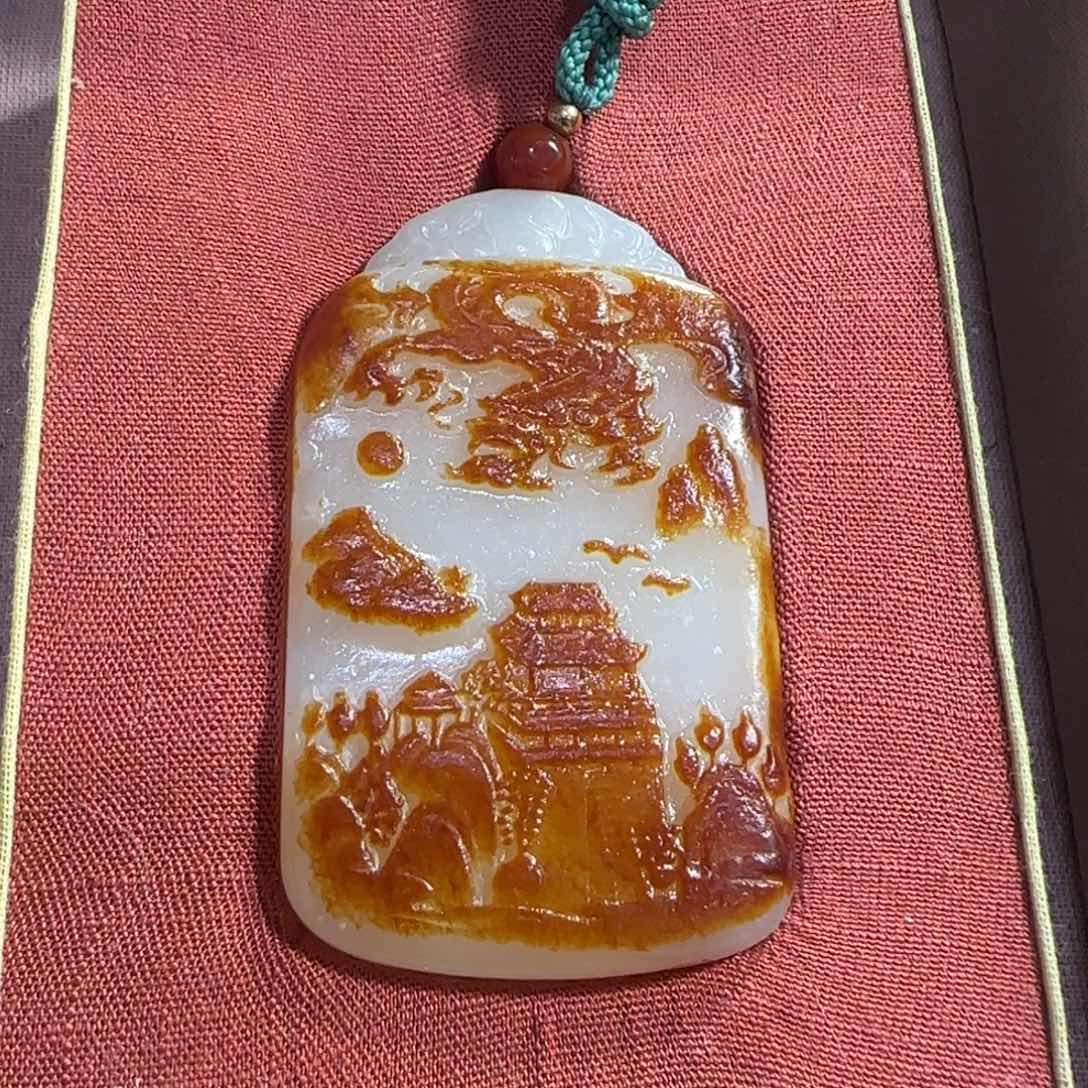 和田玉挂件未镶嵌