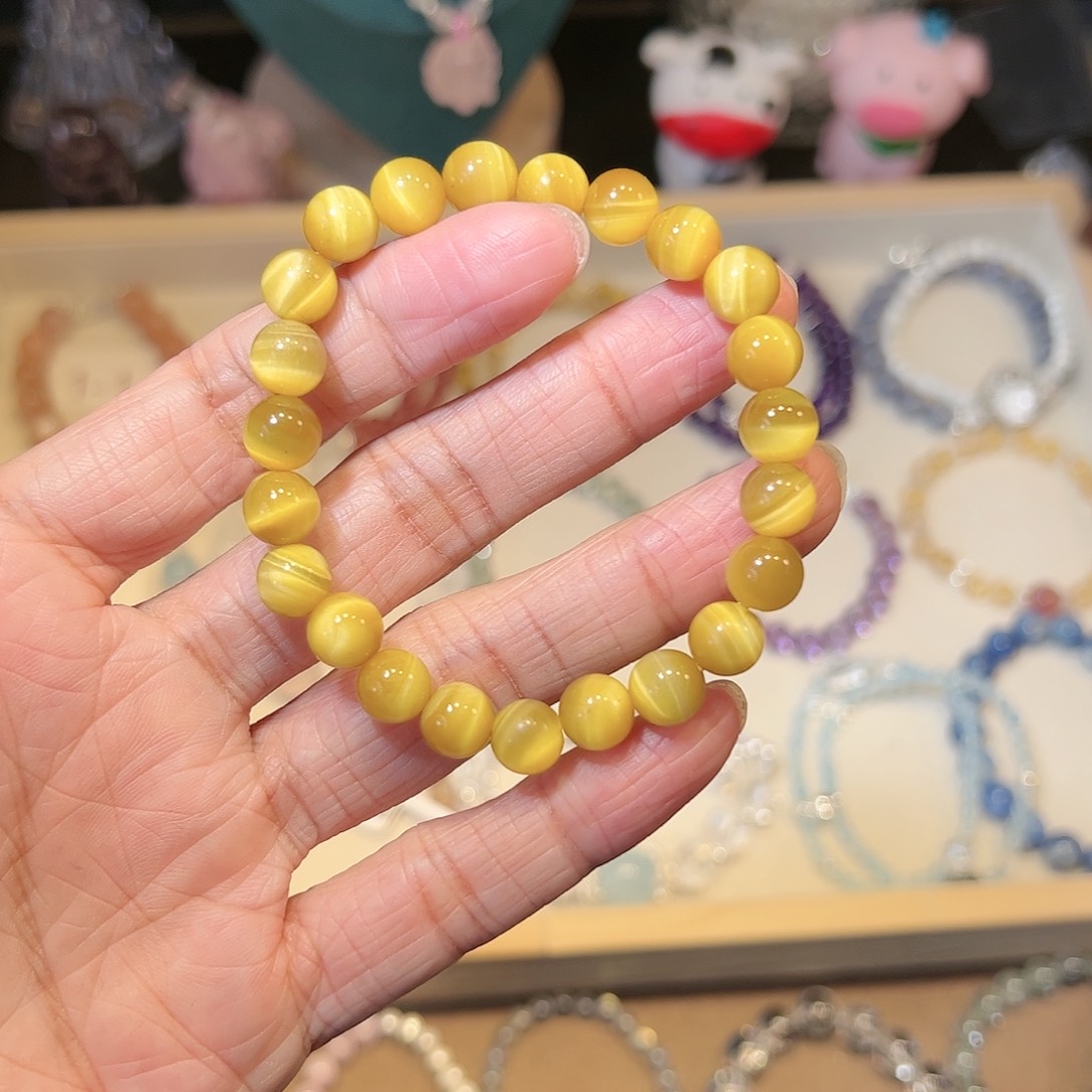 水晶手链未镶嵌金