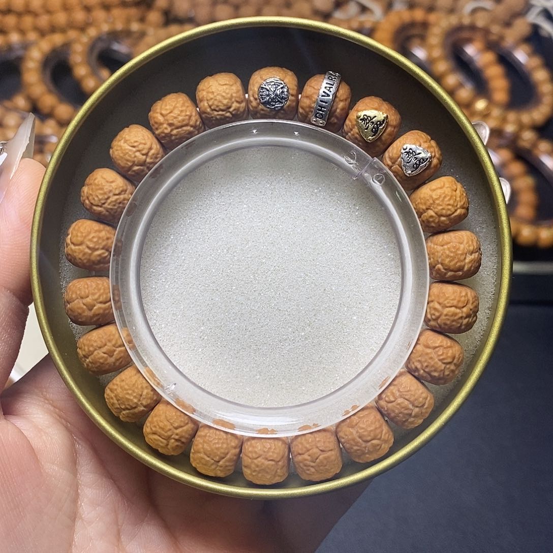 猴头核桃手串四标饕餮尺寸11左右全品单号323号