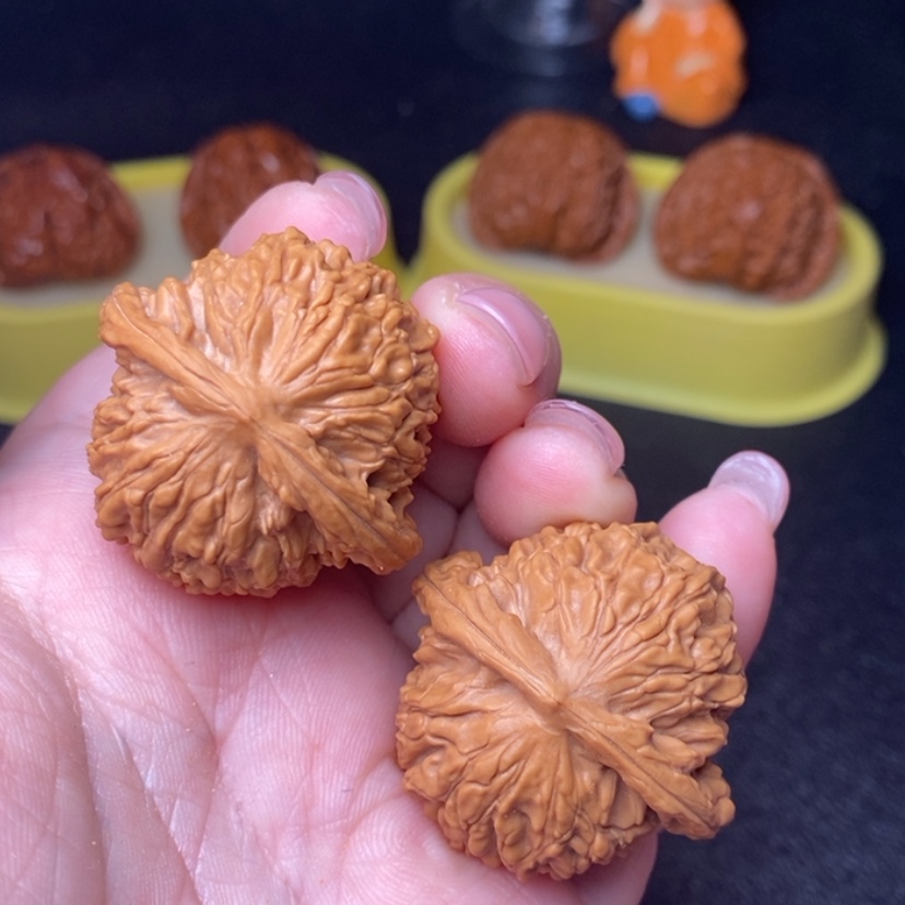 【闪购商品】文玩核桃把件372号红豆36.5