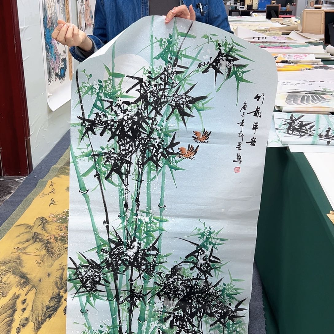 国画宣纸国画纯手绘作品