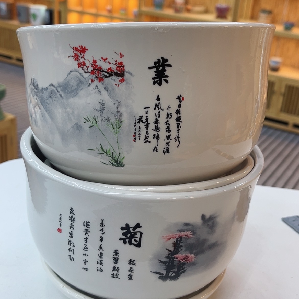 【闪购商品】陶瓷花盆