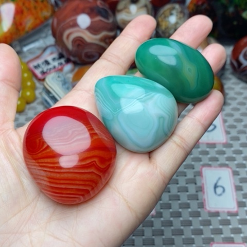 未镶嵌玛瑙/玉髓珠宝奇石美****感打孔不退不换