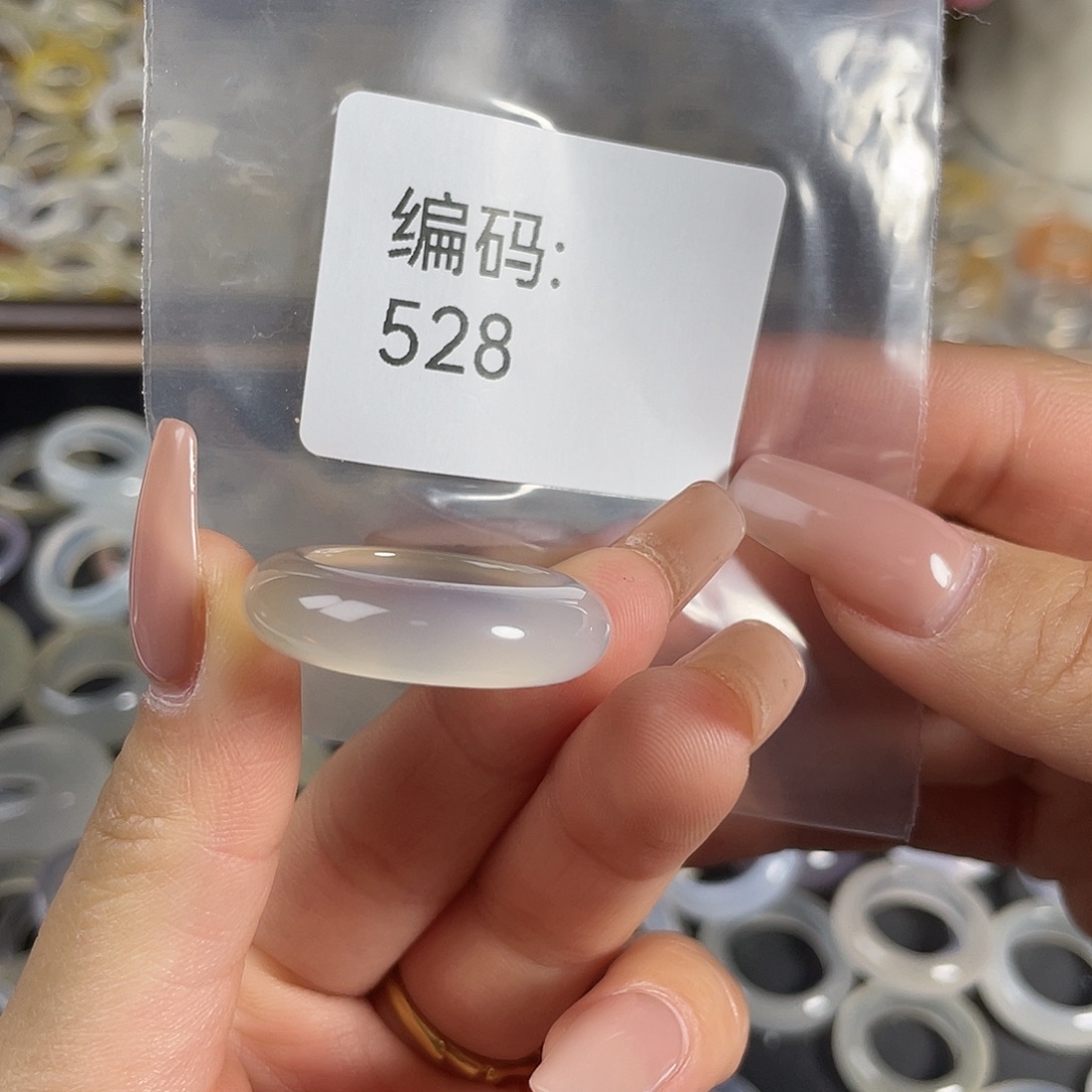 玛瑙/玉髓未镶嵌戒指528港21