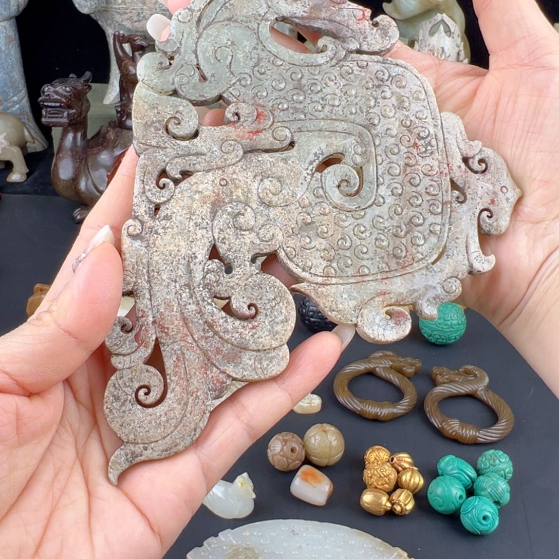 和田玉挂件未镶嵌凡*