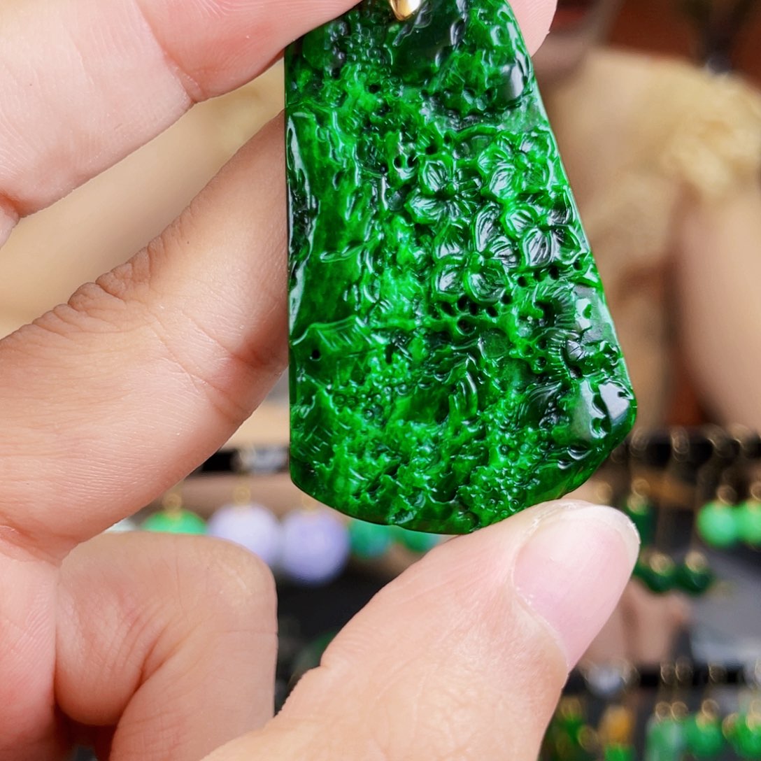 未镶嵌翡翠耳饰饰品