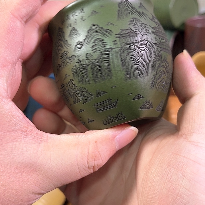 茶杯紫砂全手工紫砂主人杯