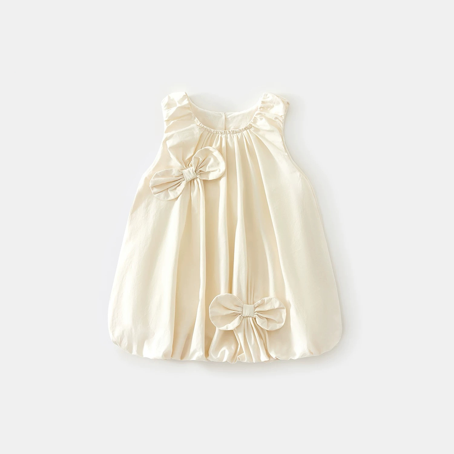 女童韩版甜系夏款可爱花苞连衣裙