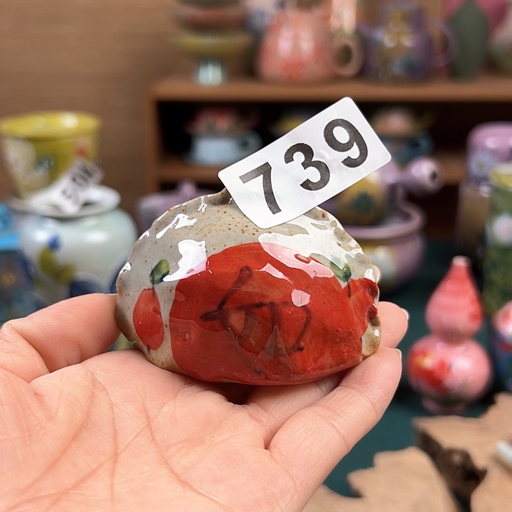 杯景德镇陶瓷手绘作品739