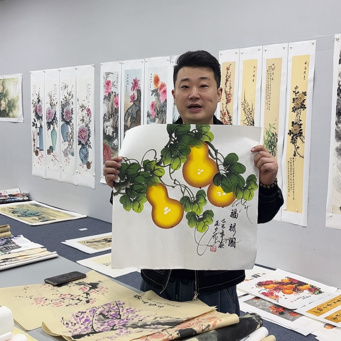 国画纯手绘字画作品
