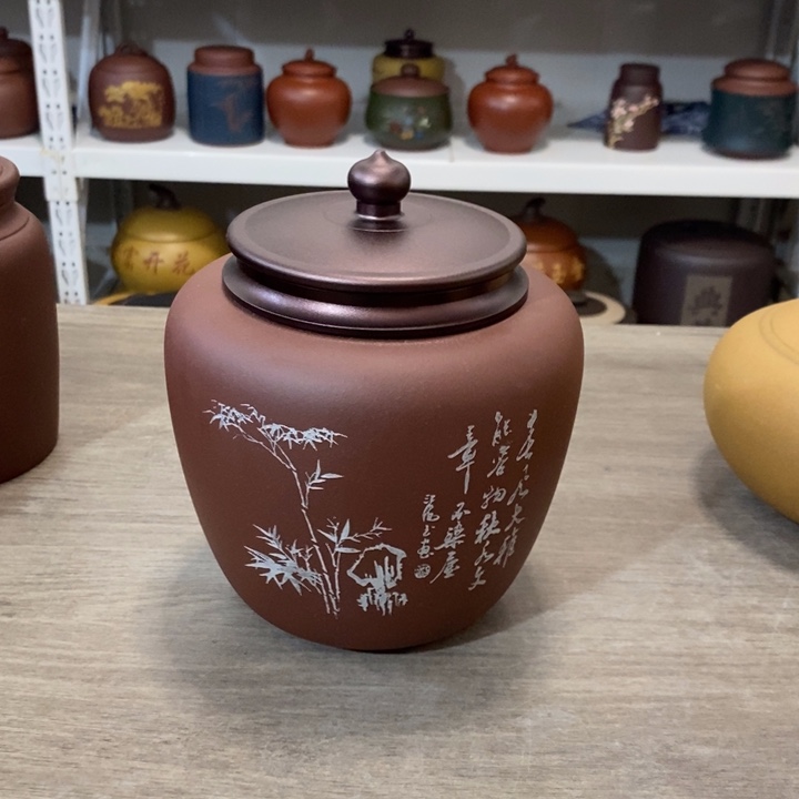 紫砂茶叶罐紫砂茶叶罐
