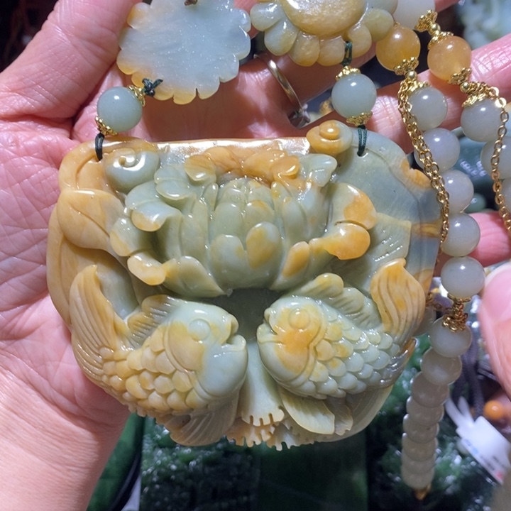 岫玉岫玉吊坠未镶嵌