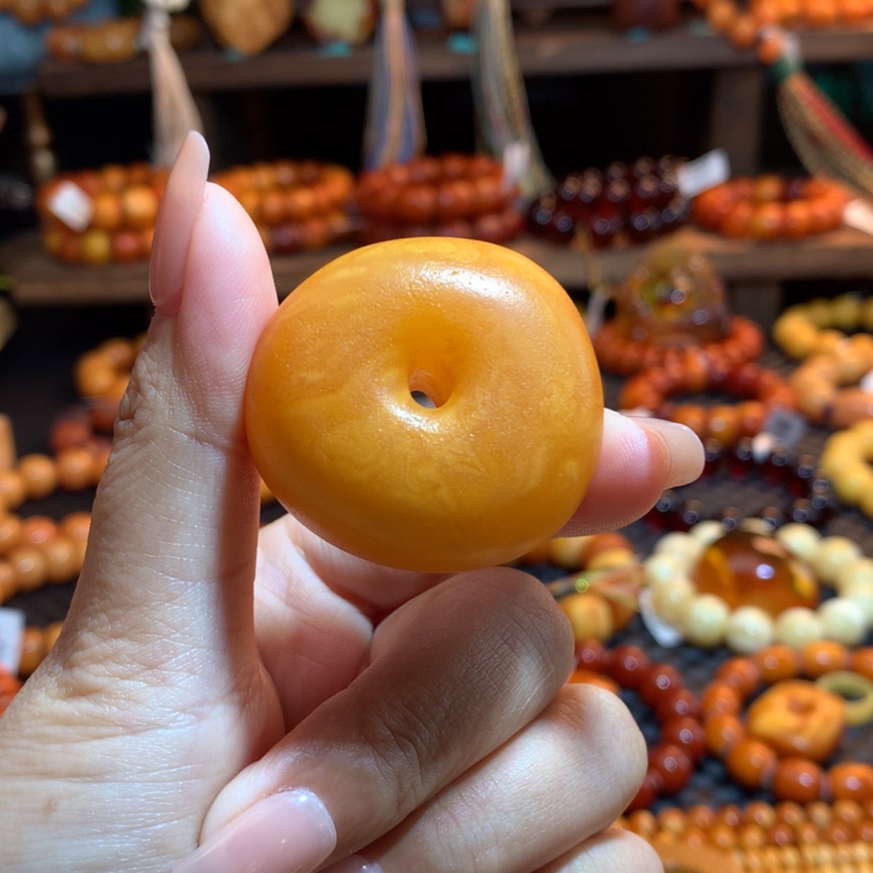 【闪购商品】蜜蜡吊坠(不含链)未镶嵌欢*蜜蜡吊坠