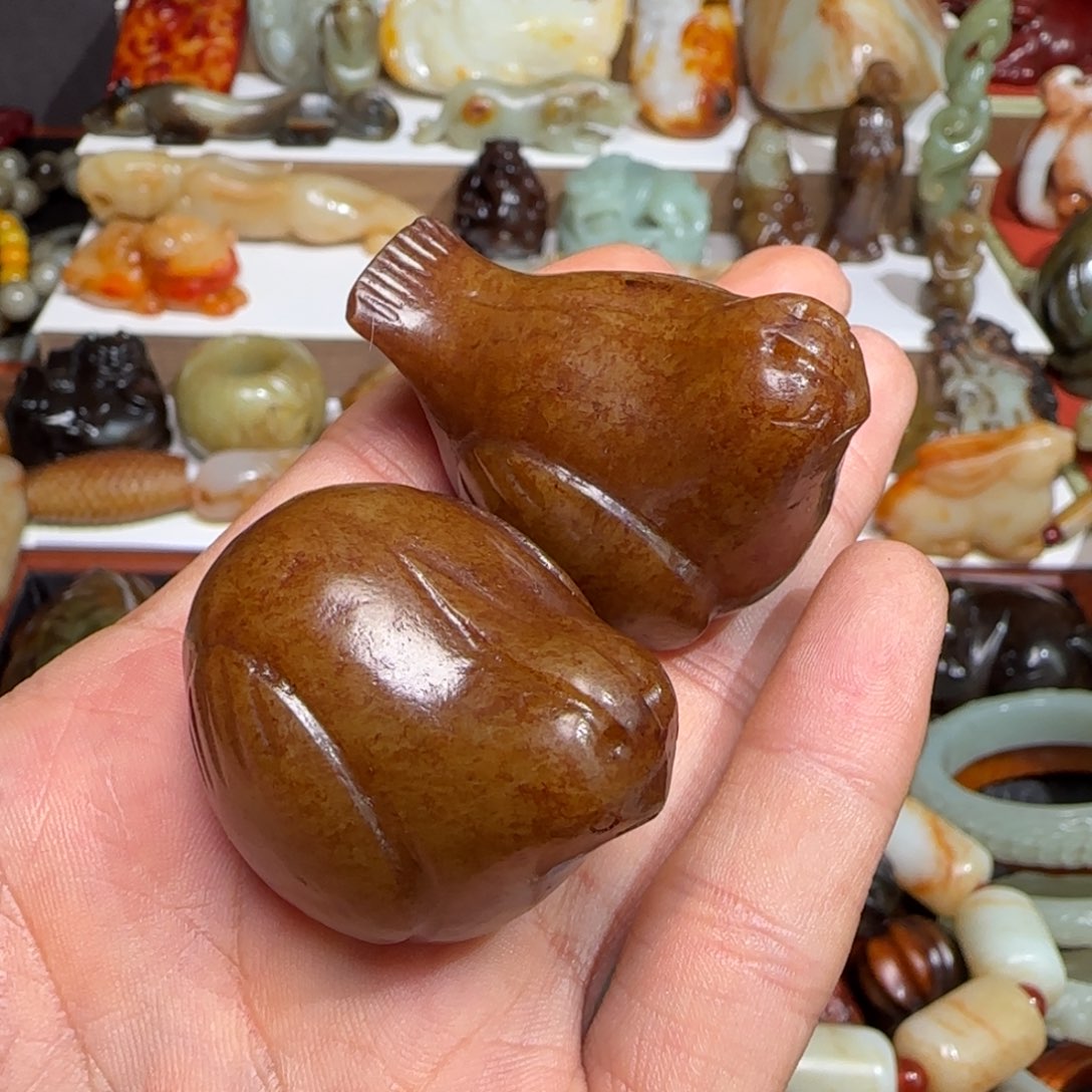 用***1和田玉未镶嵌挂件