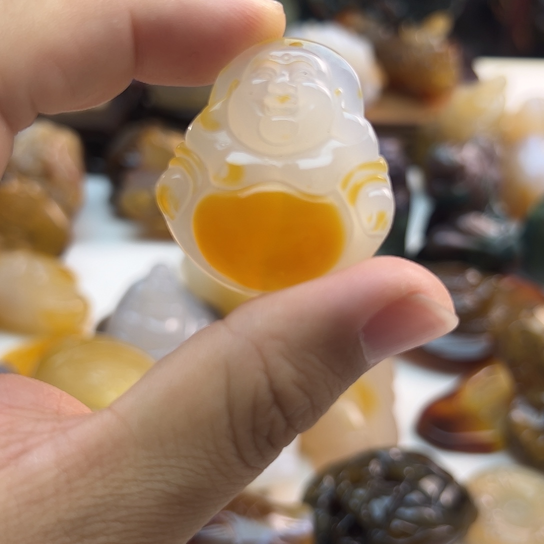 玛瑙/玉髓未镶嵌颈饰