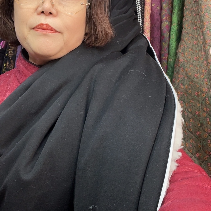 絮片黑2米棉裤面料