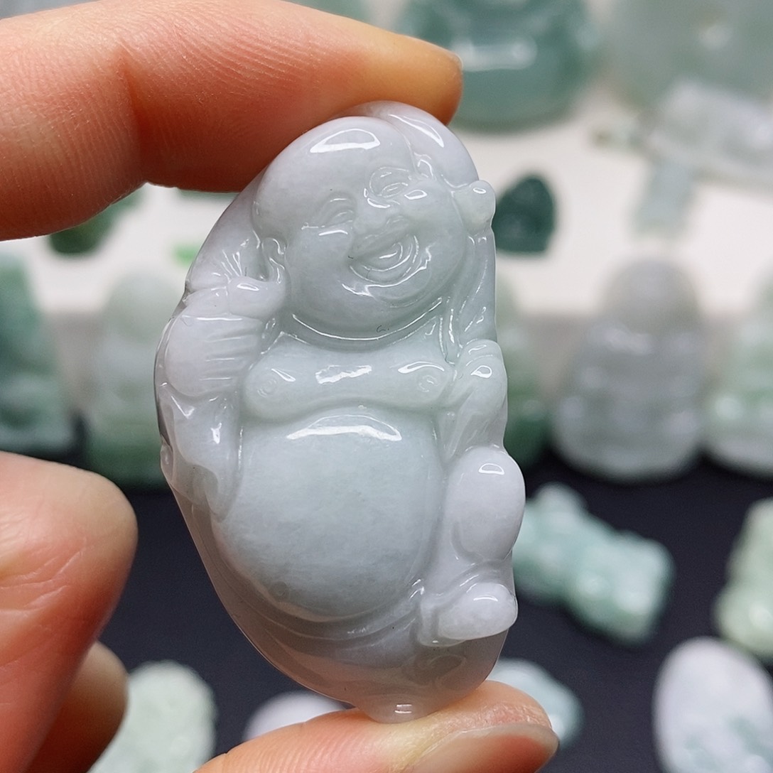 翡翠颈饰未镶嵌吊坠