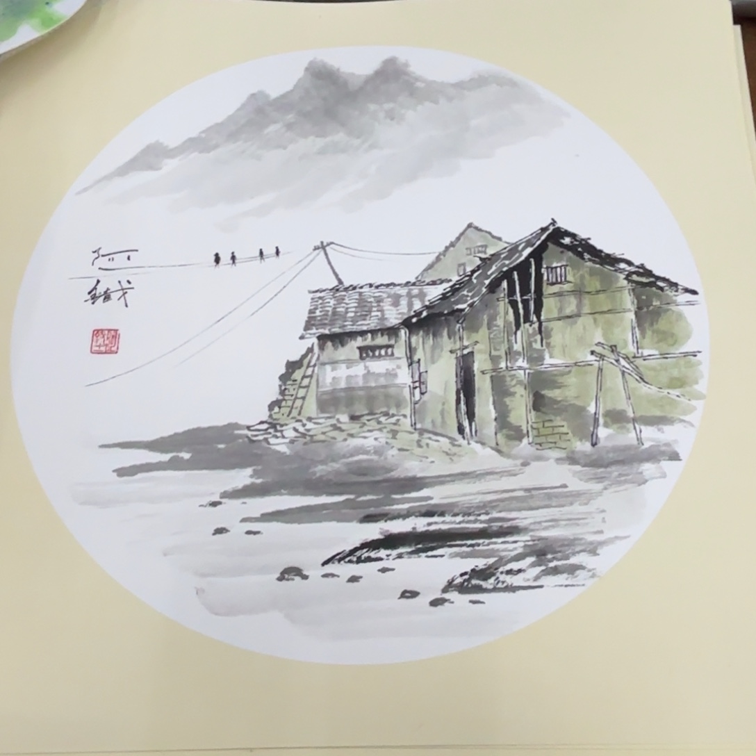 国画国画赵铁老师作品刘