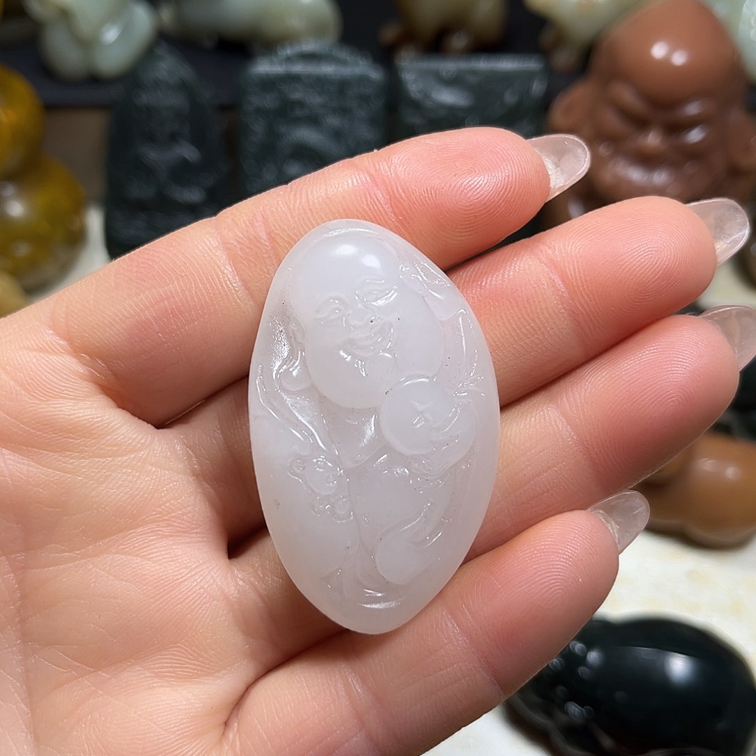 白玉菩提吊坠白玉菩提吊坠