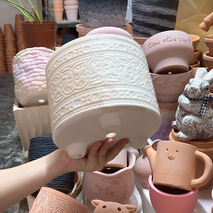 19×15三脚波西米亚 粗陶1个