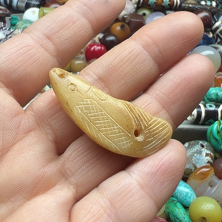 咖***啡玛瑙/玉髓未镶嵌颈饰