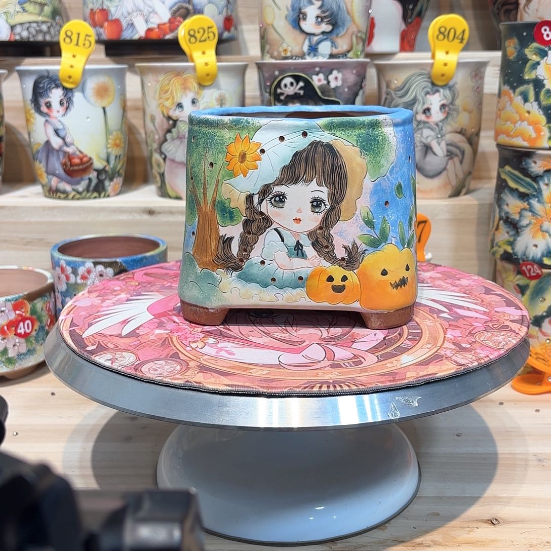 紫砂花盆手工花盆默认微瑕12/12微瑕