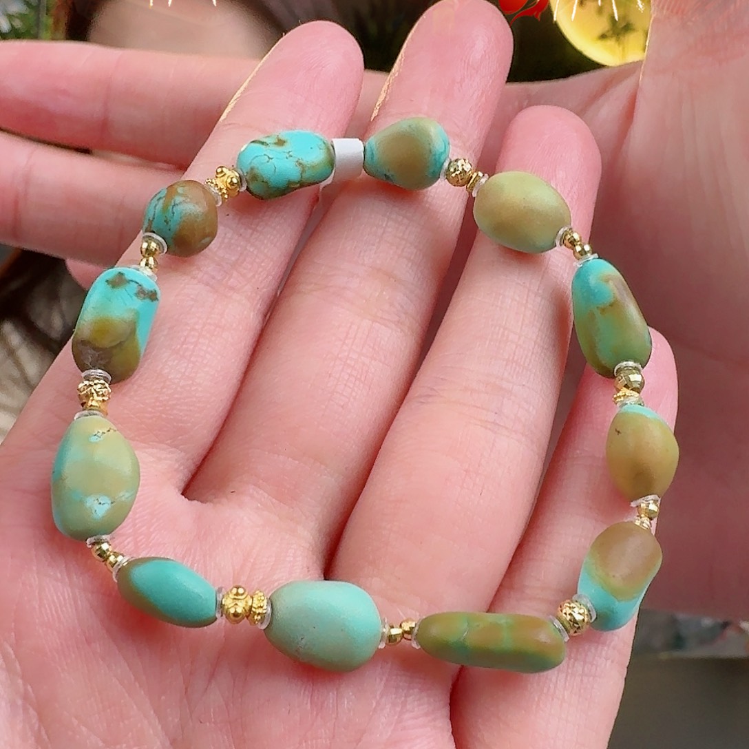 绿松石珠宝奇石未镶嵌