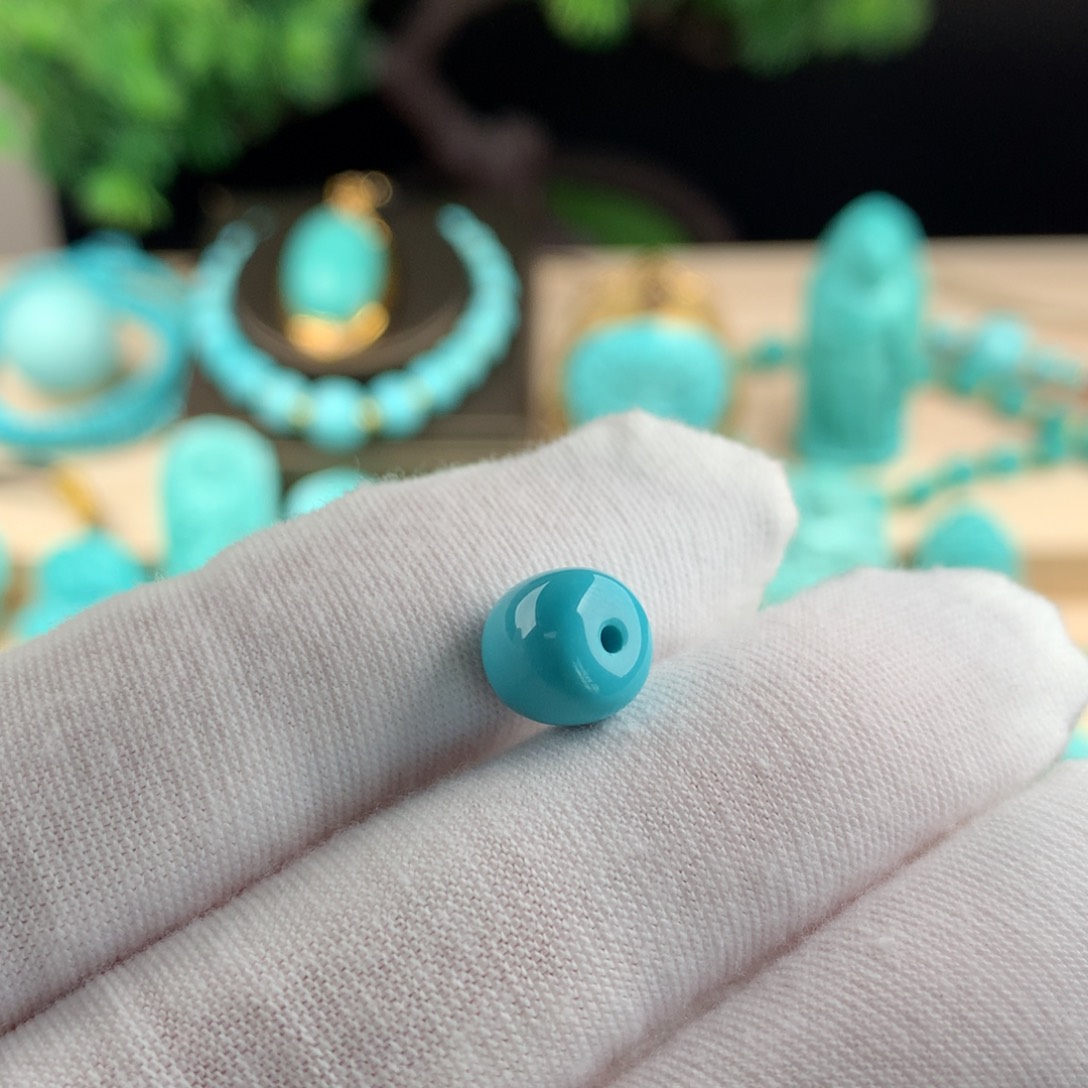 绿松石配珠卡9未镶嵌