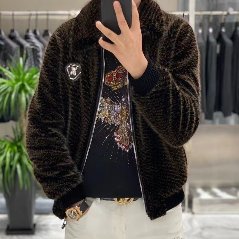 外套男士冬季保暖大衣外套-077