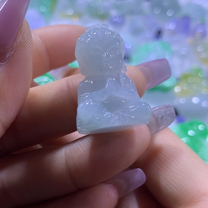 翡翠未镶嵌颈饰天然翡翠A货吊坠