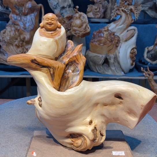 柏木（崖柏）根雕摆件