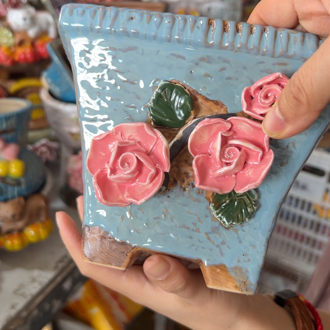多肉花盆，满20发货爱退款拉黑