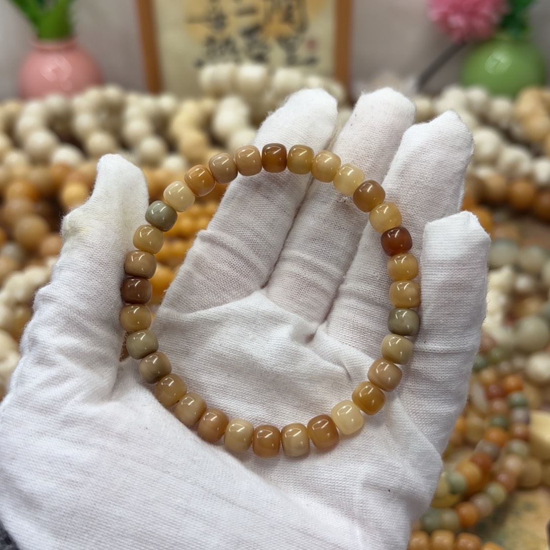 吊坠菩提根/象牙果7玉化龙脊孔道一般059