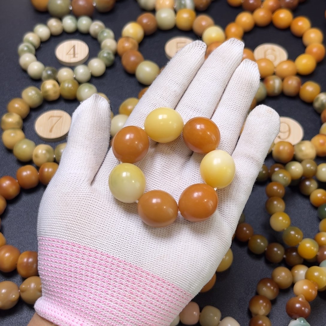 菩提根/象牙果吊坠鹅蛋手捻微瑕