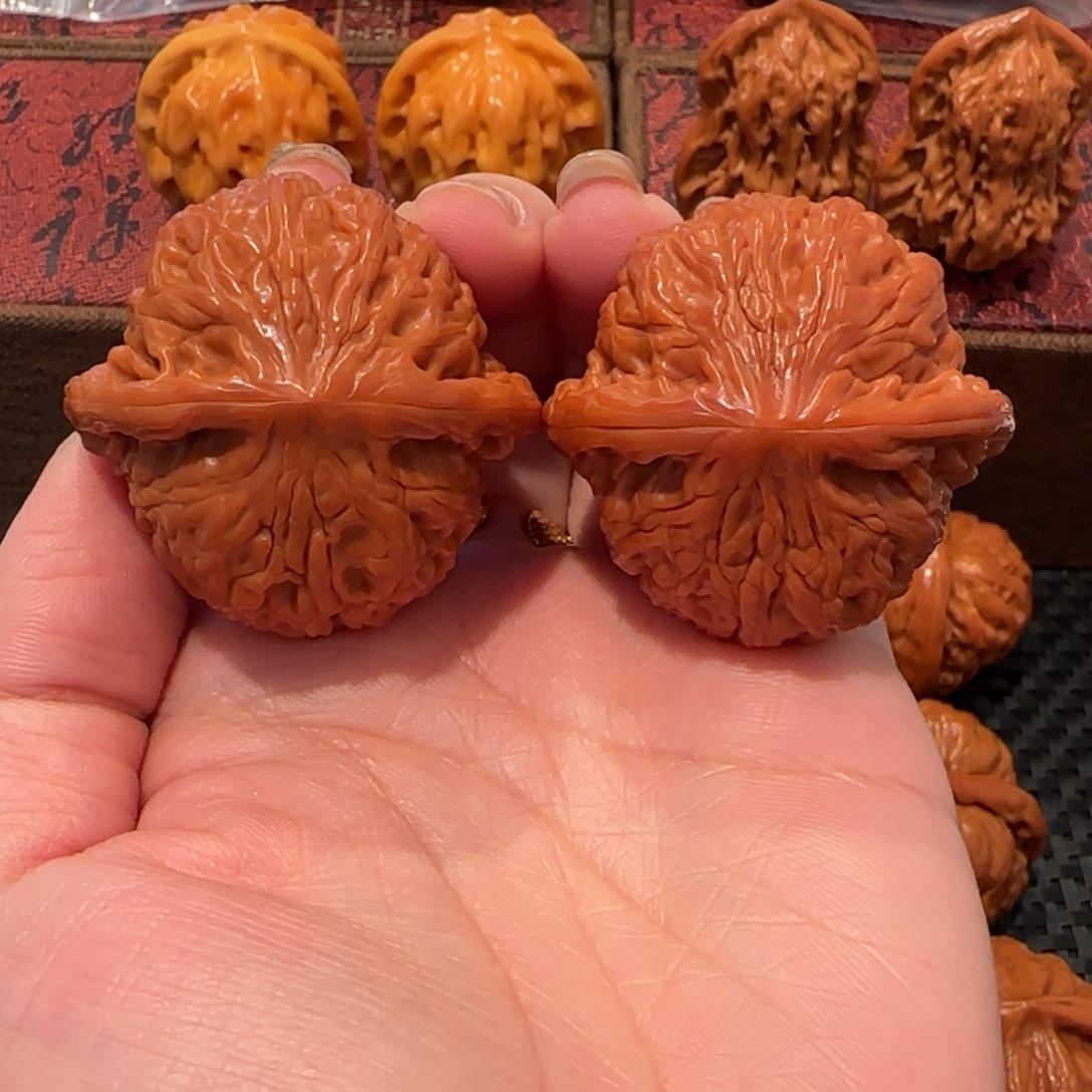 桃核吊坠泥鳅背41精品