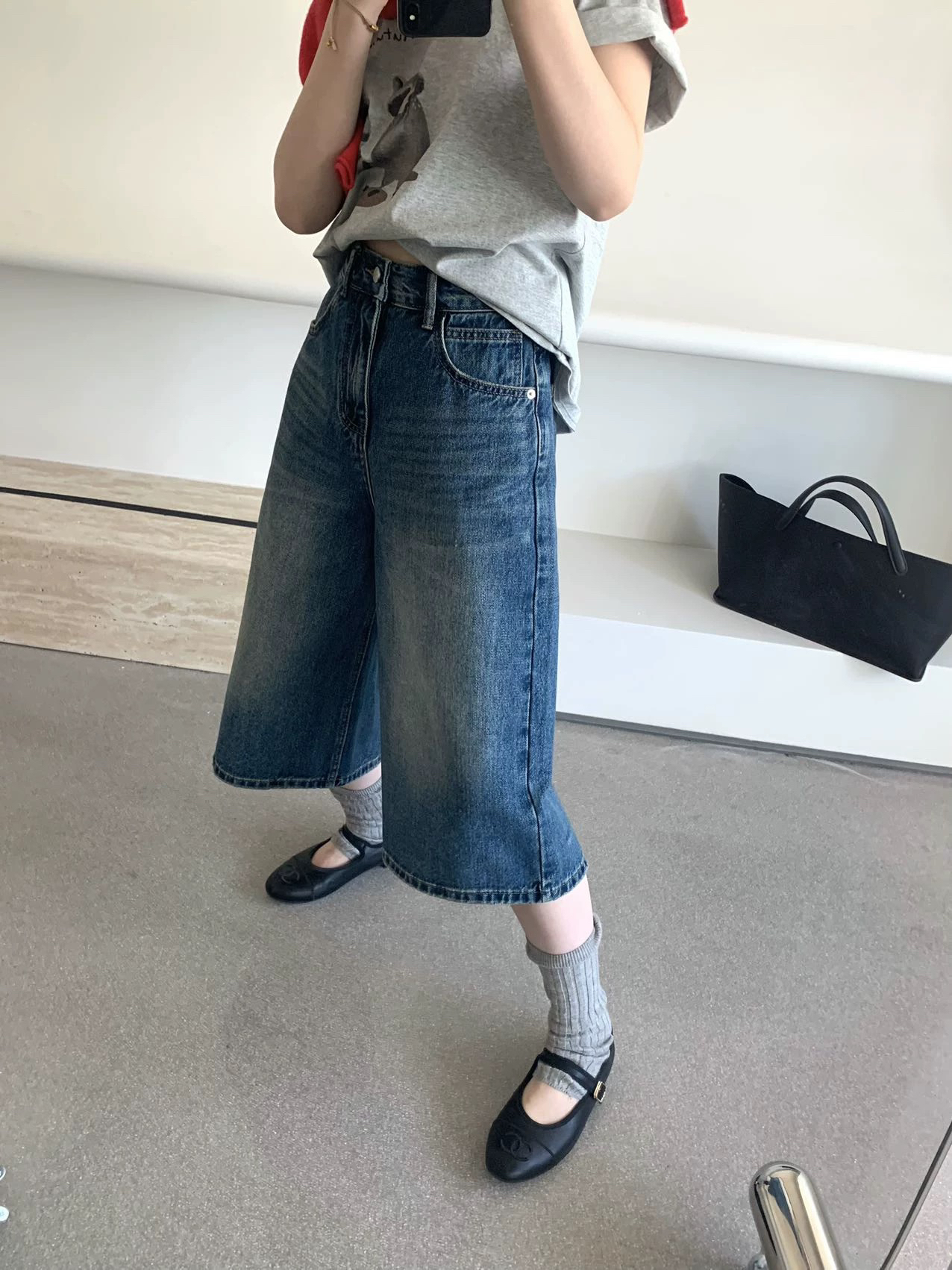 桃子 春款小个子复古八分裤（裤长80）手机拍摄有色差以直播间为准