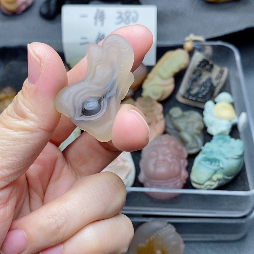 【闪购商品】定制玛瑙吊坠未镶嵌