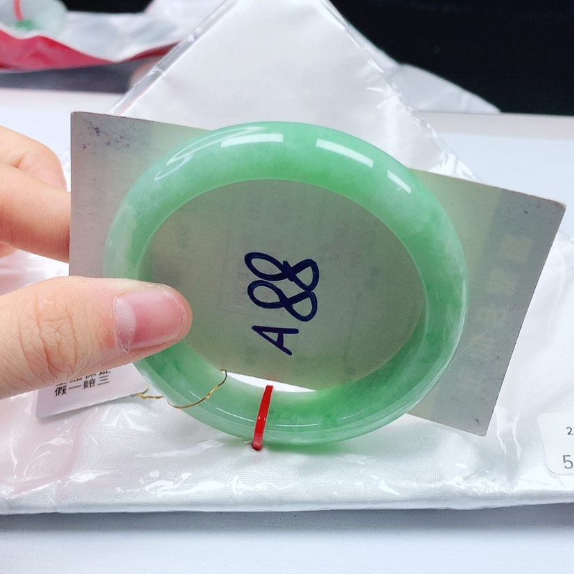【闪购商品】翡翠手镯未镶嵌天然缅甸货手镯53+