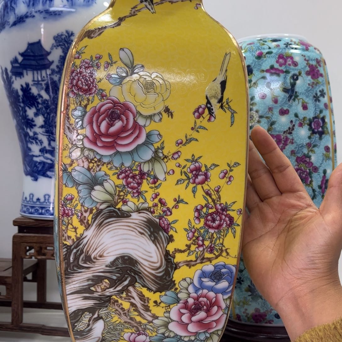 景德镇陶瓷花瓶摆件