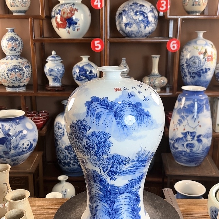 瓷片景德镇陶瓷手绘