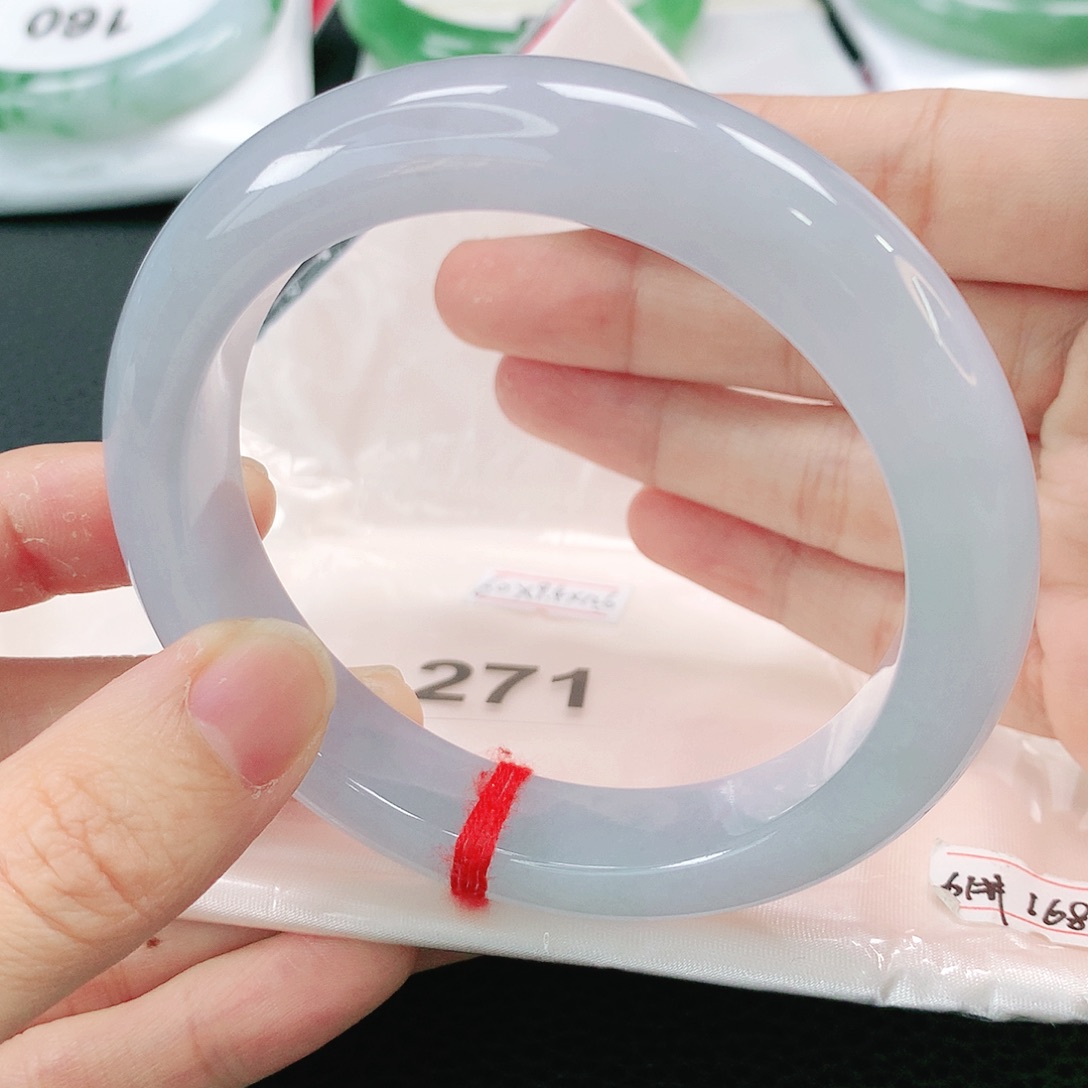 未镶嵌手镯翡翠缅甸61