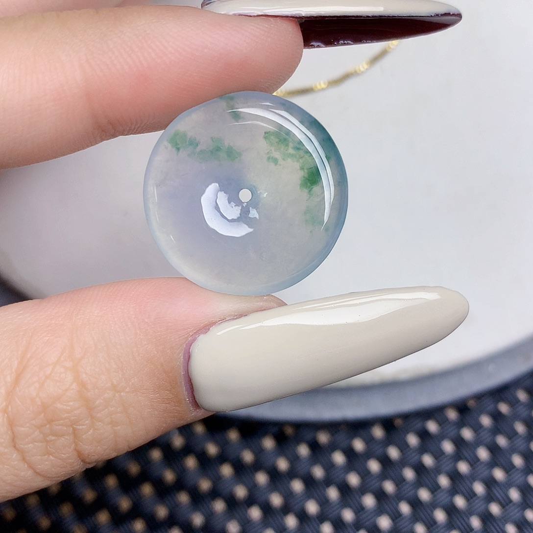 翡翠未镶嵌颈饰天然缅甸翡翠a货百元以上9元证书费自理