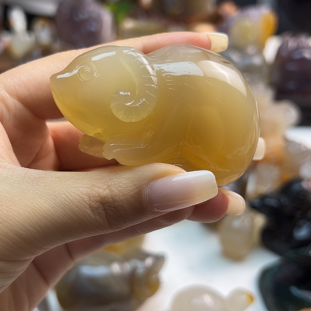 玛瑙/玉髓未镶嵌颈饰